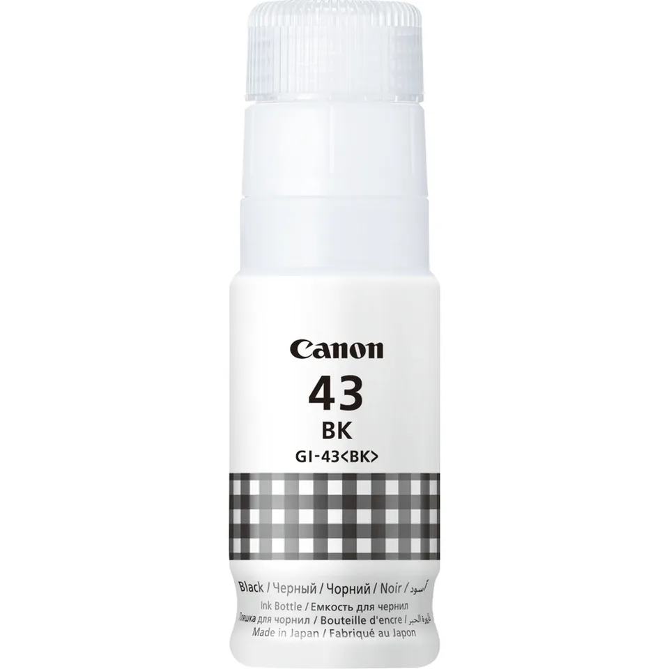 Canon Ink GI-43 (GI43Bk) / Black / 60ml