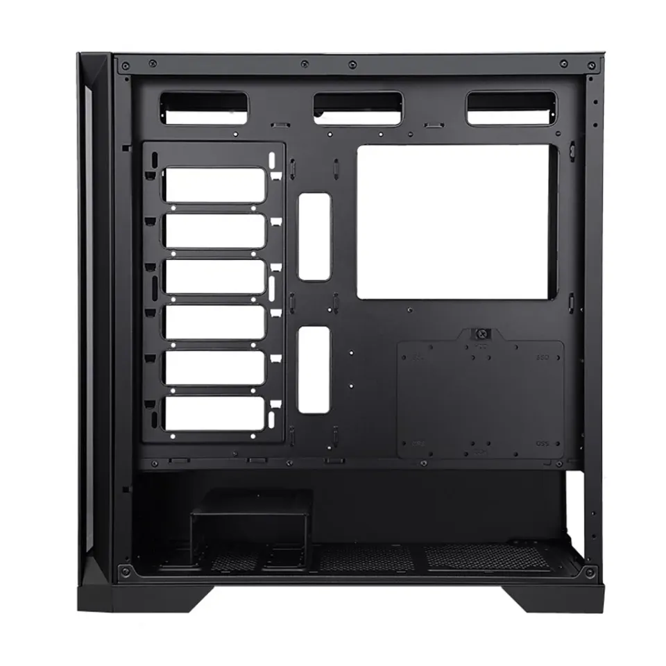 EVOLVEO Ptero Q2, Počítačová skříň, 2x čelní panel - sklo /mřížka, case ATX