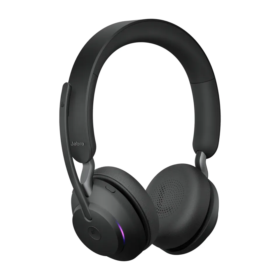 Jabra Evolve2 65/Stereo/USB/BT/Bezdrát/MS/Černá