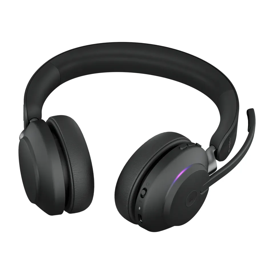 Jabra Evolve2 65/Stereo/USB/BT/Bezdrát/MS/Černá