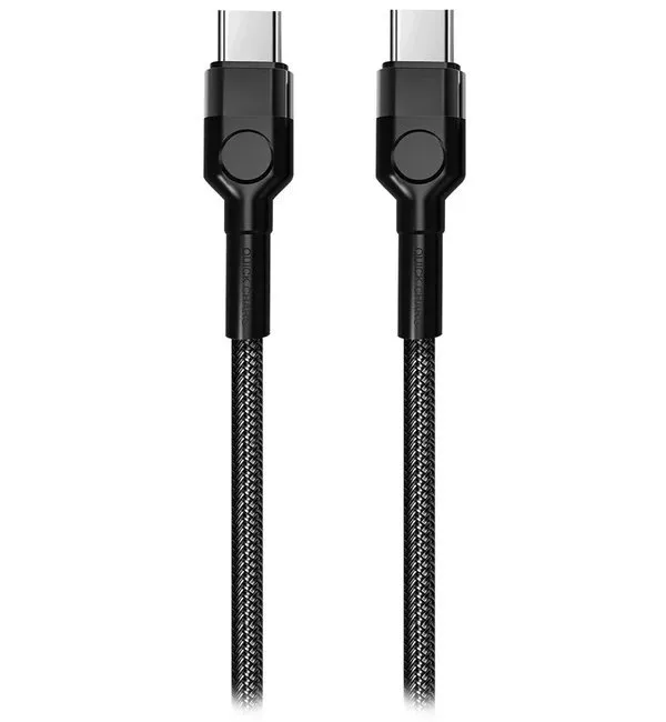 Colorway Datový Kabel USB-C/ USB-C/ 3A/ Fast Charging 60W/ 1m/ černý