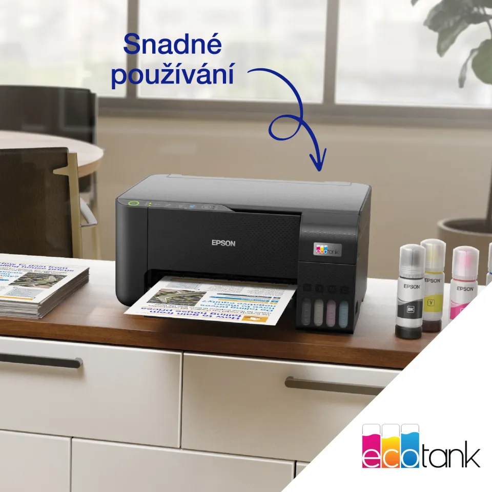 EPSON EcoTank L3270, inkoustová multifunkční tiskárna