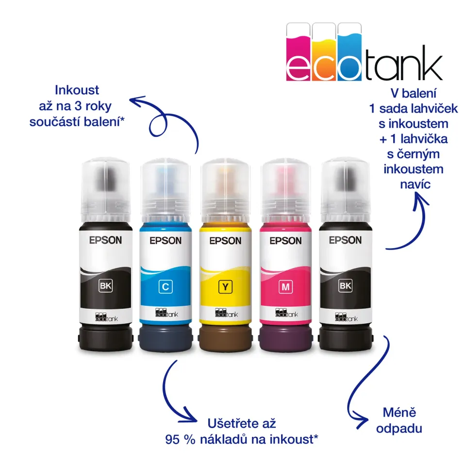EPSON EcoTank L3270, inkoustová multifunkční tiskárna