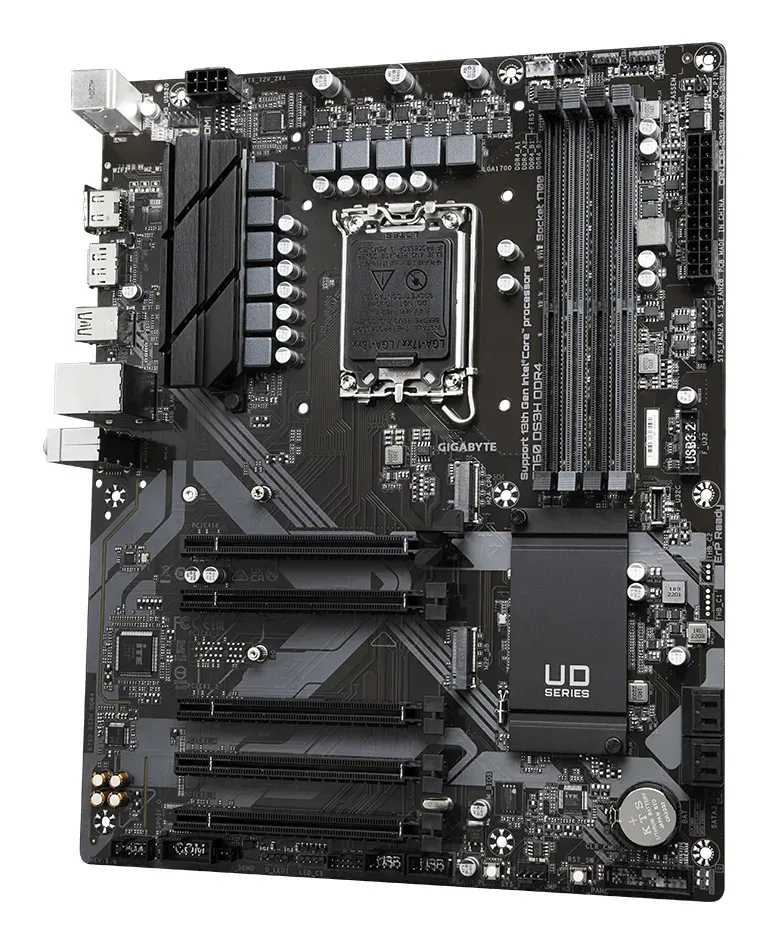 GIGABYTE MB Sc LGA1700 B760 DS3H DDR4, Intel B760, 4xDDR4, 1xDP, 1xHDMI