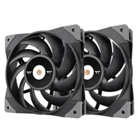 THERMALTAKE Ventilátor Toughfan 12 2-Pack, 2x120mm, černá