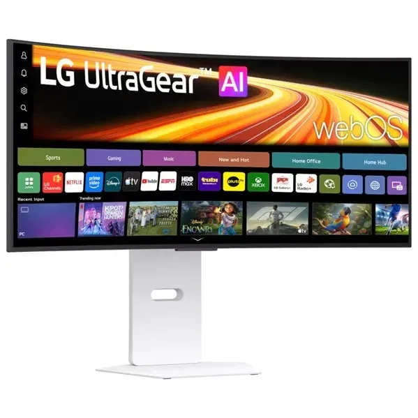 LG UltraGear/34GX90SB-W/34"/OLED/UWQHD/240Hz/0,03ms/Bílá/2R