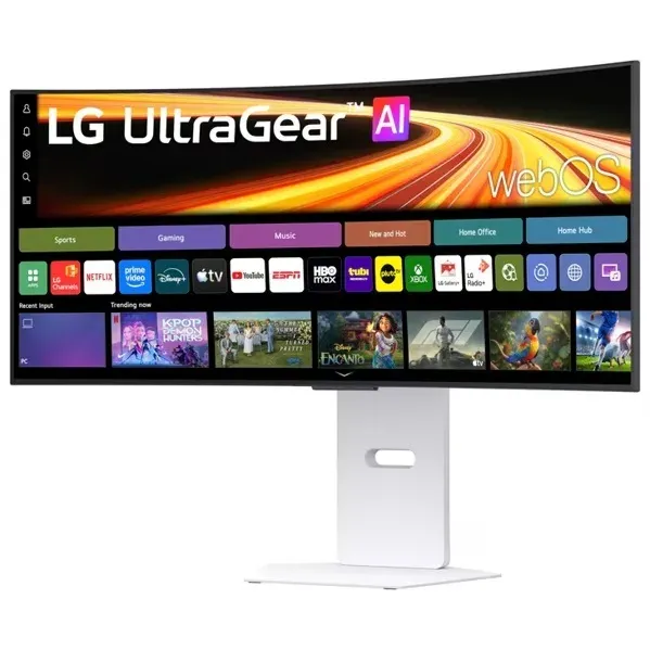 LG UltraGear/34GX90SB-W/34"/OLED/UWQHD/240Hz/0,03ms/Bílá/2R