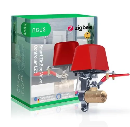 NOUS LZ3 ZigBee Smart Valve Controller, chytrý ovladač ventilu, kompatibilní s Tuya