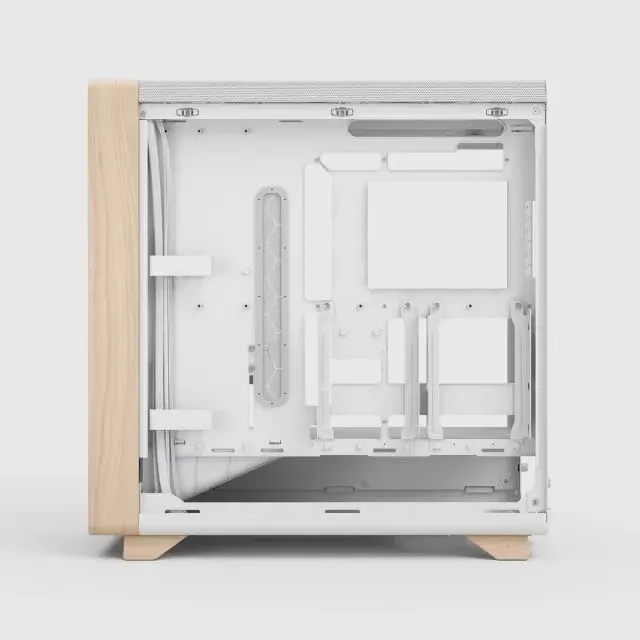 Fractal Design Summit Chalk White TG Clear Tint