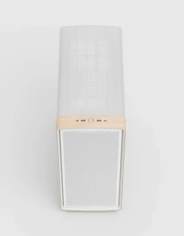 Fractal Design Summit Chalk White TG Clear Tint