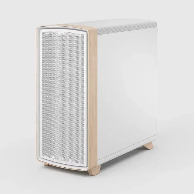 Fractal Design Summit Chalk White TG Clear Tint