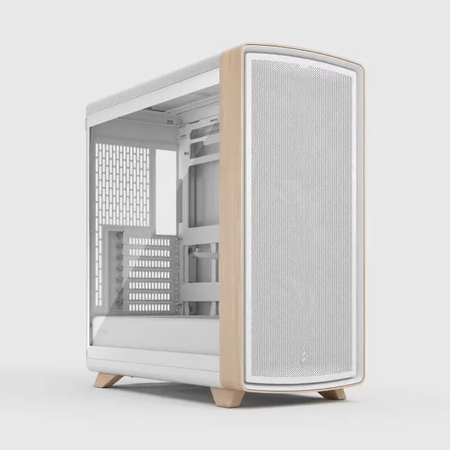 Fractal Design Summit Chalk White TG Clear Tint