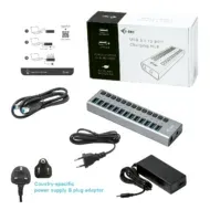 i-tec USB 3.0 Charging HUB 13 Port + Power Adapter 60 W