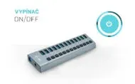 i-tec USB 3.0 Charging HUB 13 Port + Power Adapter 60 W