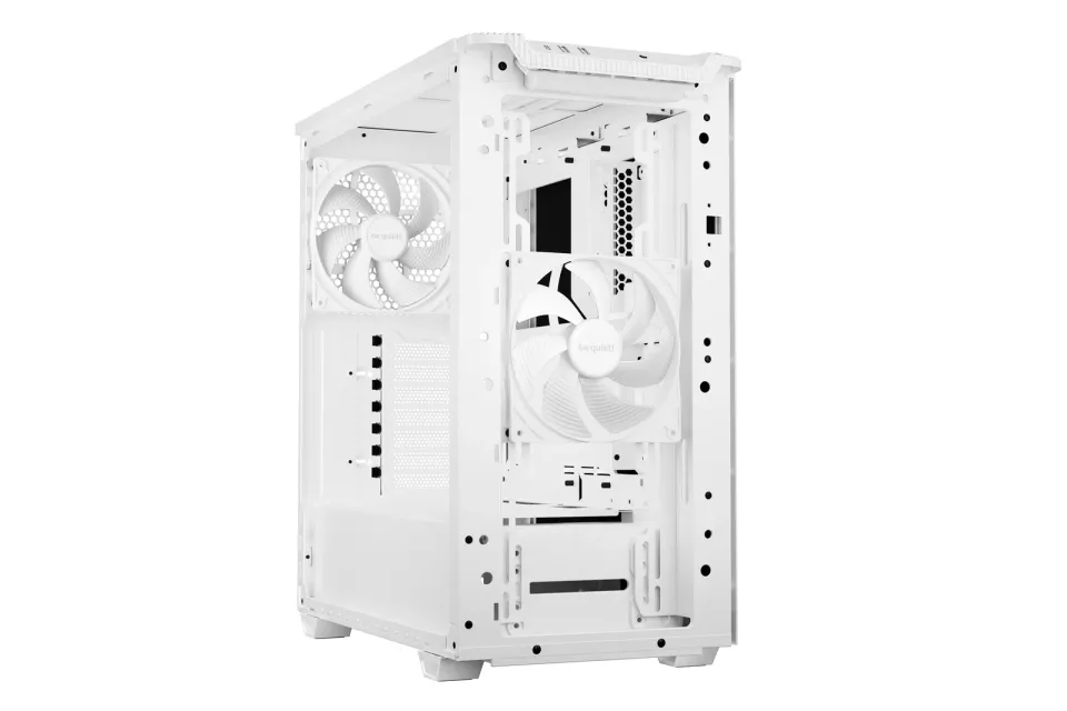 Be quiet! skříň PURE BASE 501 Airflow / ATX / 2x140mm fan / USB-C / perforovaný přední panel / bílá