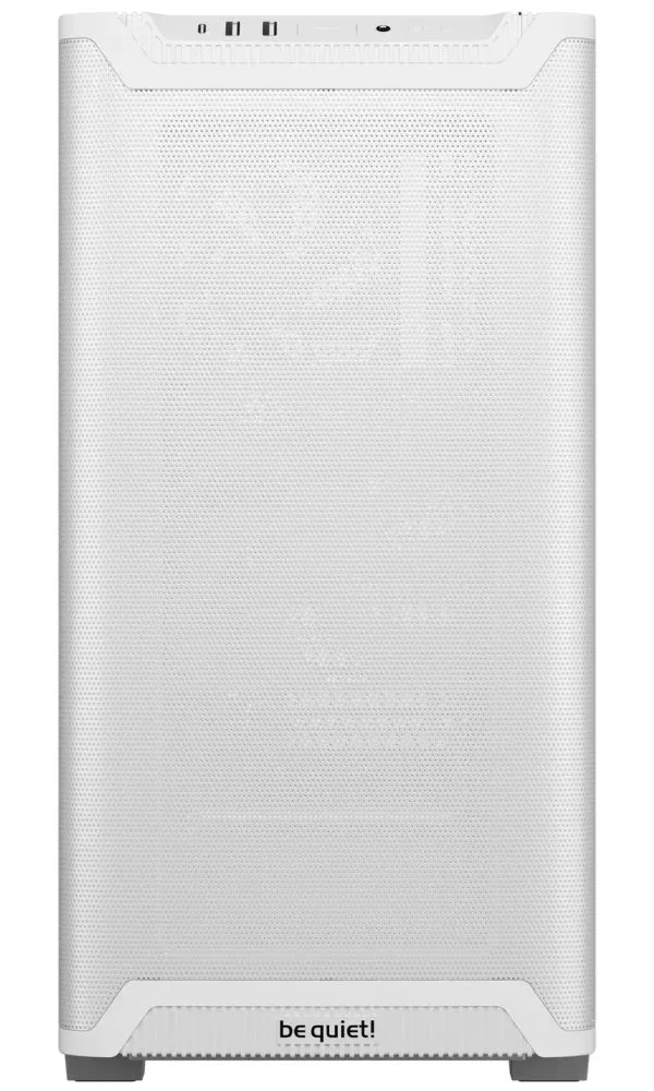 Be quiet! skříň PURE BASE 501 Airflow / ATX / 2x140mm fan / USB-C / perforovaný přední panel / bílá