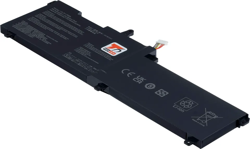 Baterie T6 Power pro Asus Strix GL702VT, GL702VS, GL702VM, GL702ZC, 5000mAh, 76Wh, 4cell, Li-poly