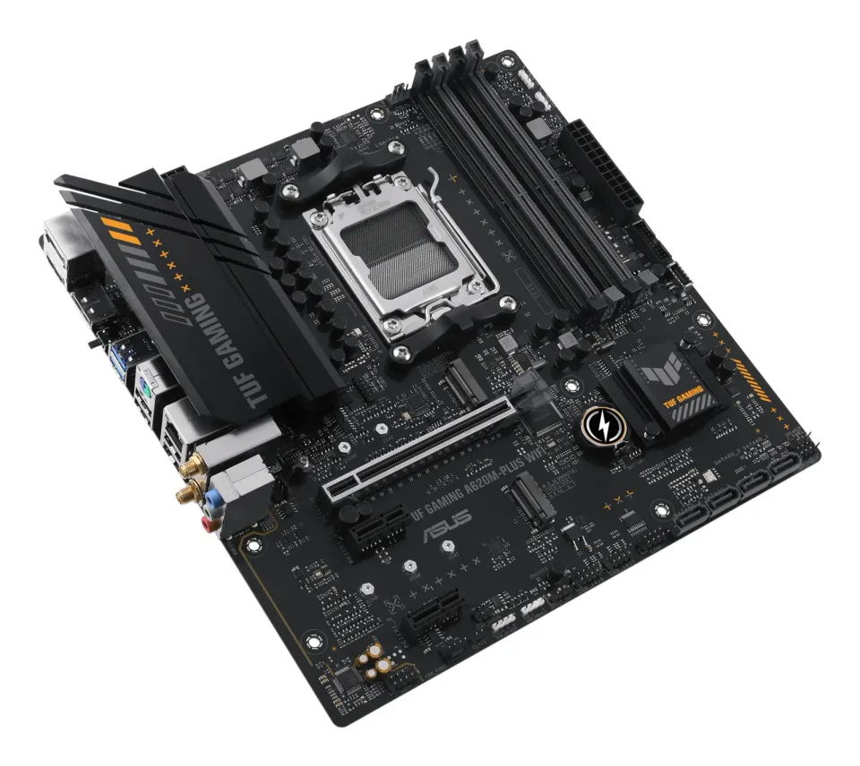 ASUS MB Sc AM5 TUF GAMING A620M-PLUS WIFI, AMD A620, 4xDDR5, 1xHDMI, 2xDP, mATX