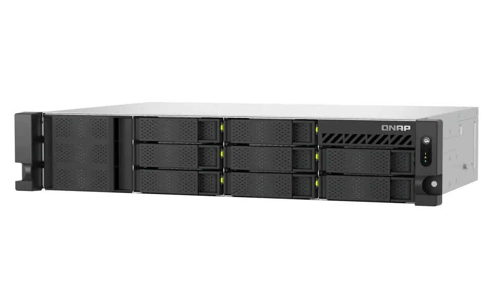 QNAP TS-h1073BXeU-8G (Ryzen V1780B, ZFS, 8GB RAM, 8x SATA + 2x E1.S, 2x 2,5GbE, 2x 10GbE, 1x zdroj)