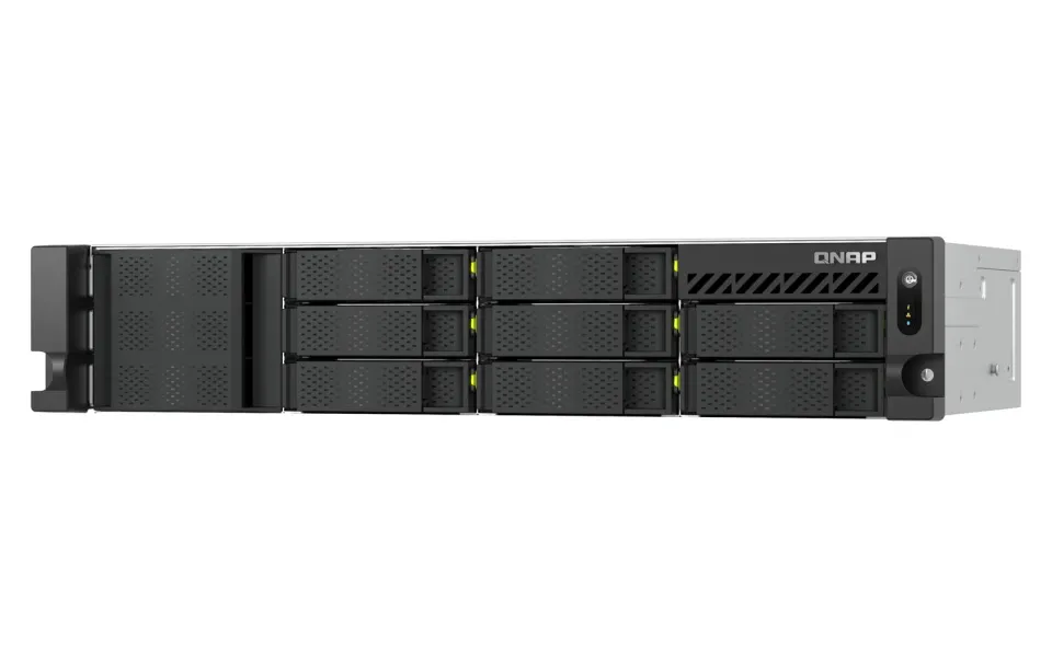 QNAP TS-h1073BXeU-8G (Ryzen V1780B, ZFS, 8GB RAM, 8x SATA + 2x E1.S, 2x 2,5GbE, 2x 10GbE, 1x zdroj)