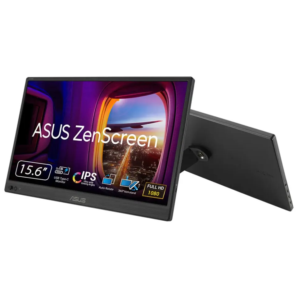 ASUS LCD 15.6" MB169CK Zen Screen FHD 1920x1080 250cd 5ms 60hz Mini HDMI USB-C 1,7kg portable