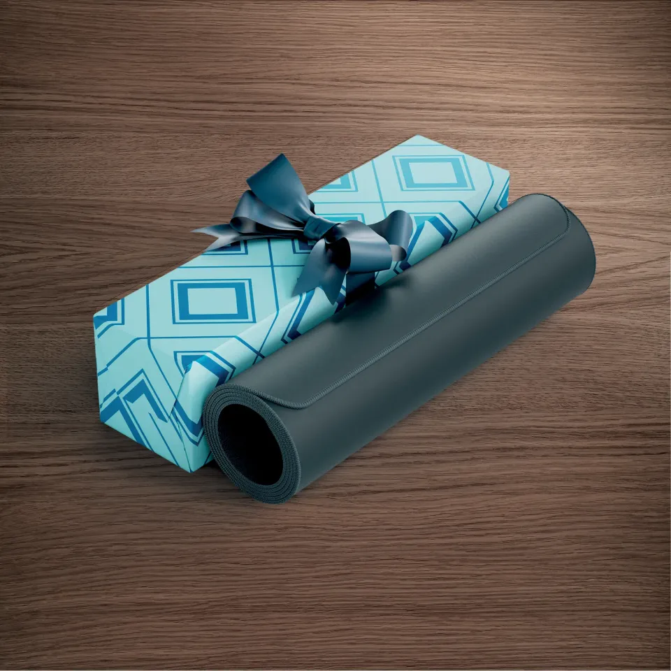 LEITZ podložka na stůl XL 100x40cm sametově šedá