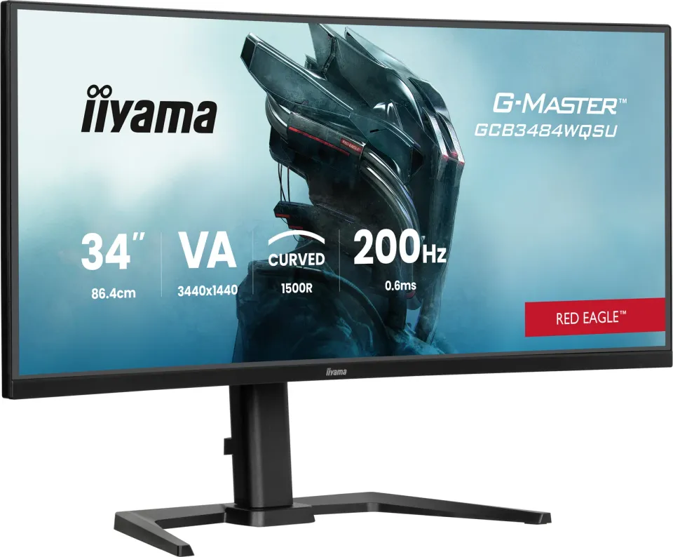 34" iiyama GCB3484WQSU-B2:VA,UWQHD,180Hz,USB-C