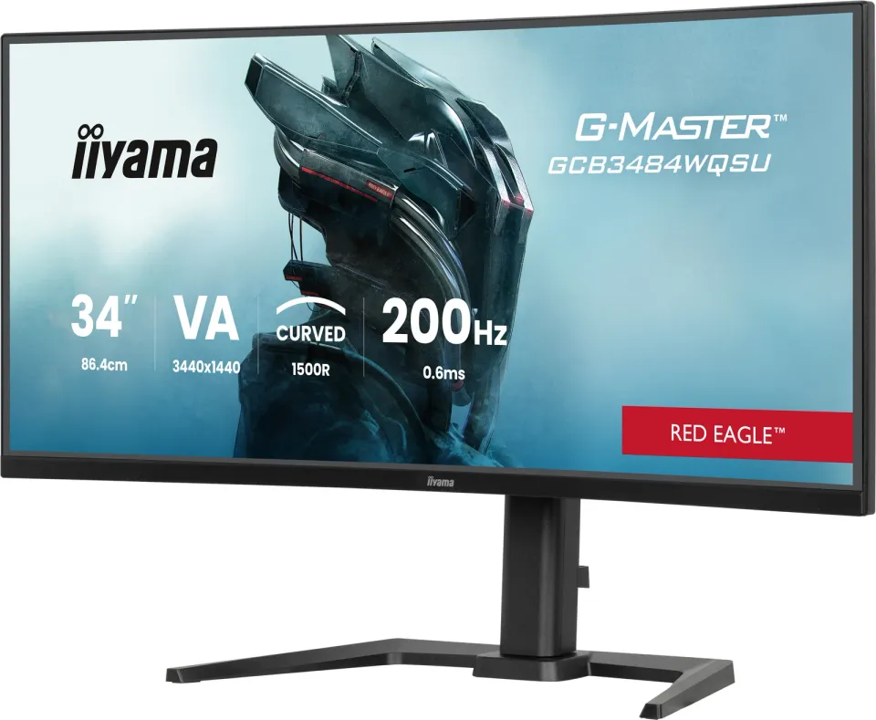 34" iiyama GCB3484WQSU-B2:VA,UWQHD,180Hz,USB-C