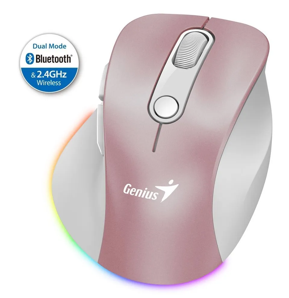 Genius Ergo 9000S Pro Myš, bezdrátová, optická, 2400DPI, 6 tlačítek, Bluetooth, (31030039403)