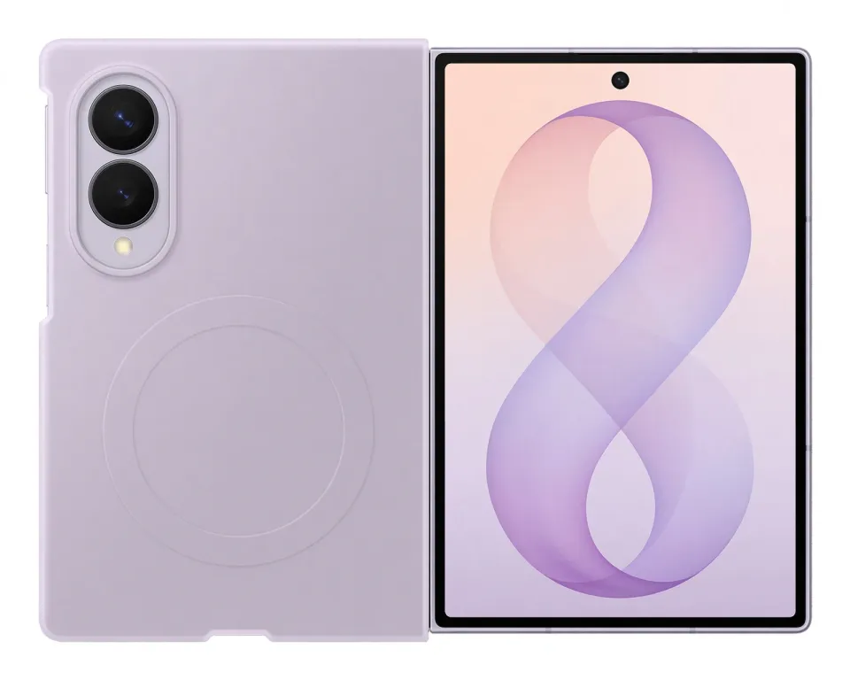 Samsung Silikonový kryt s magnetem pro Galaxy Z Fold8, Lavender