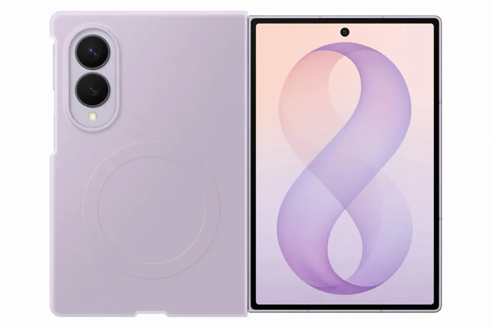 Samsung Silikonový kryt s magnetem pro Galaxy Z Fold8, Lavender