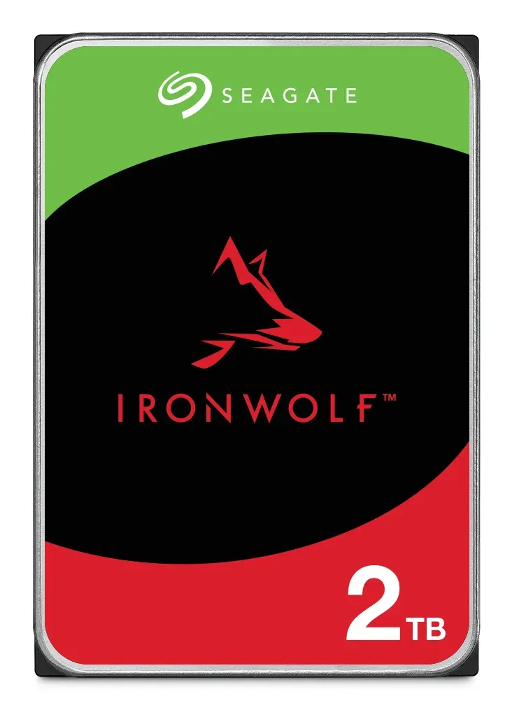SEAGATE ST2000VN003 hdd IronWolf 2TB CMR 5400rpm 256MB NAS HDD 24x7 1-8bay 180MB/s 3.5 RAID SATA3-6Gbps