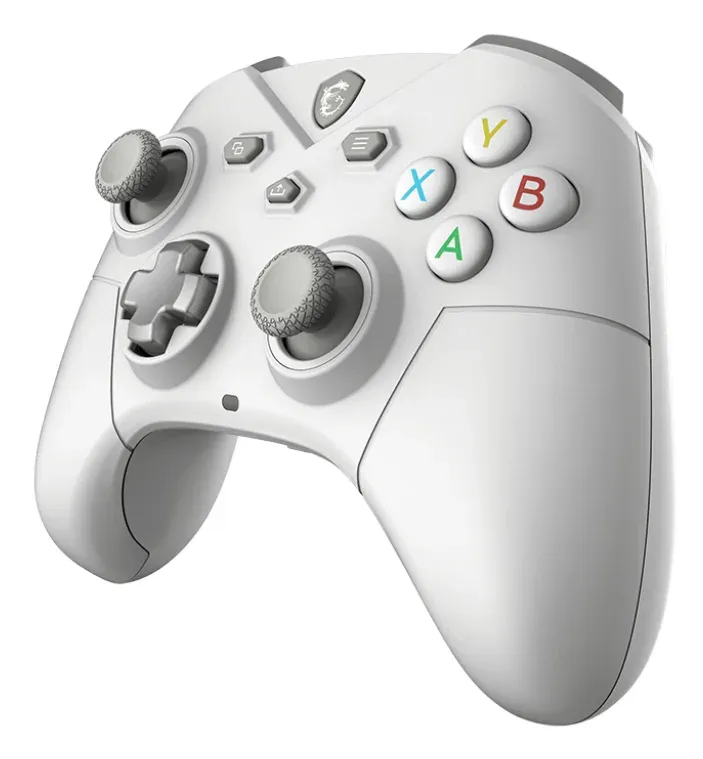 MSI gamepad FORCE GC300 Wireless White/ bezdrátový/ 2,4GHz/ Bluetooth/ USB-C/ pro PC, Android/ bílý