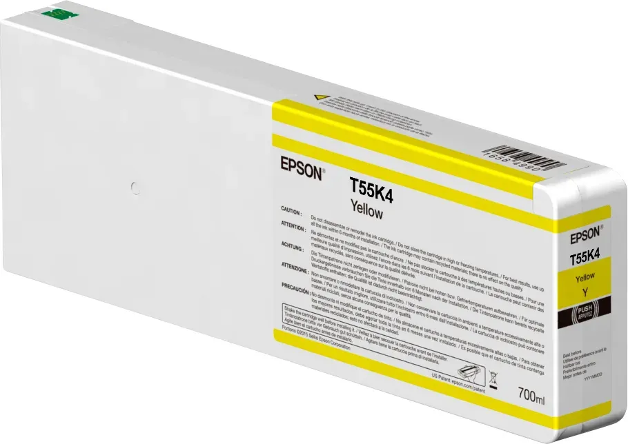 Epson Yellow T55K400 UltraChrome HDX/HD, 700 ml