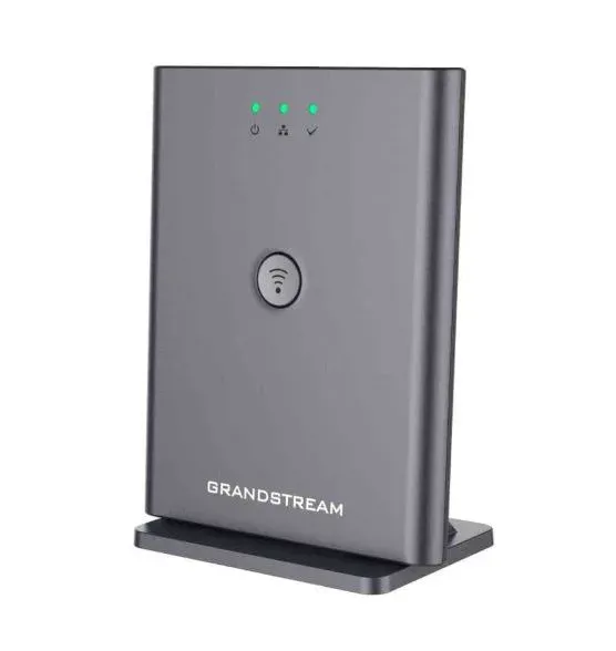 Grandstream DP752 IP DECT zákl. stanice, max. 5ruček, HD voice, 10 SIP účt., 5soub. hovorů