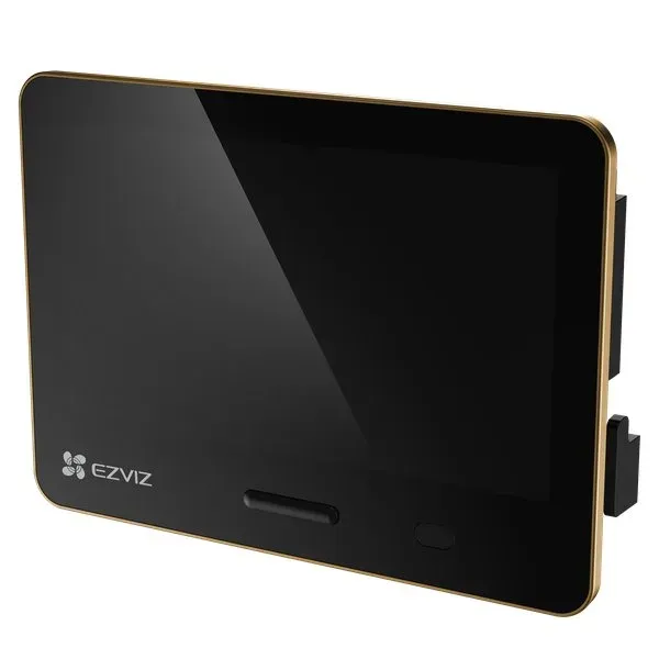 EZVIZ chytré kukátko EP4/ Wi-Fi/ 4K UHD (8 Mpix)/ 5,5" dotykový displej/ IP54/ zlaté
