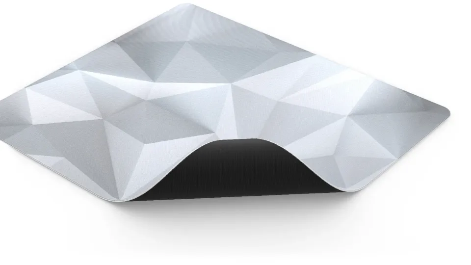 Endorfy Crystal Onyx White L Podložka pod myš, herní, 450×400×3mm, voděodolná, b