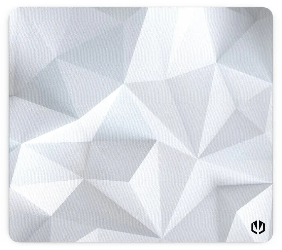 Endorfy Crystal Onyx White L Podložka pod myš, herní, 450×400×3mm, voděodolná, b