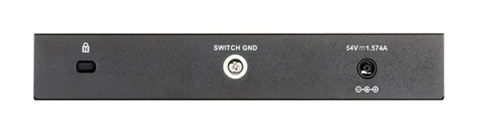D-Link DGS-1100-08PV2 8-port Gigabit Smart Managed PoE switch, PoE budget 64W, fanless