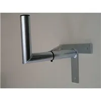 Držák antény na zeď, tvar T, galvanický zinek, délka 35cm