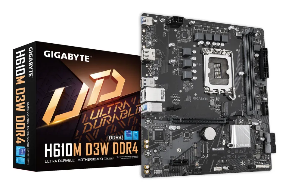 GIGABYTE H610M D3W DDR4/LGA 1700/mATX