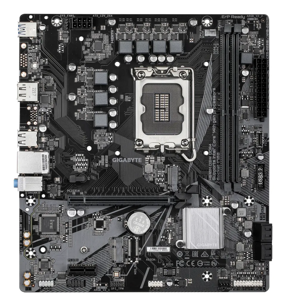 GIGABYTE H610M D3W DDR4/LGA 1700/mATX