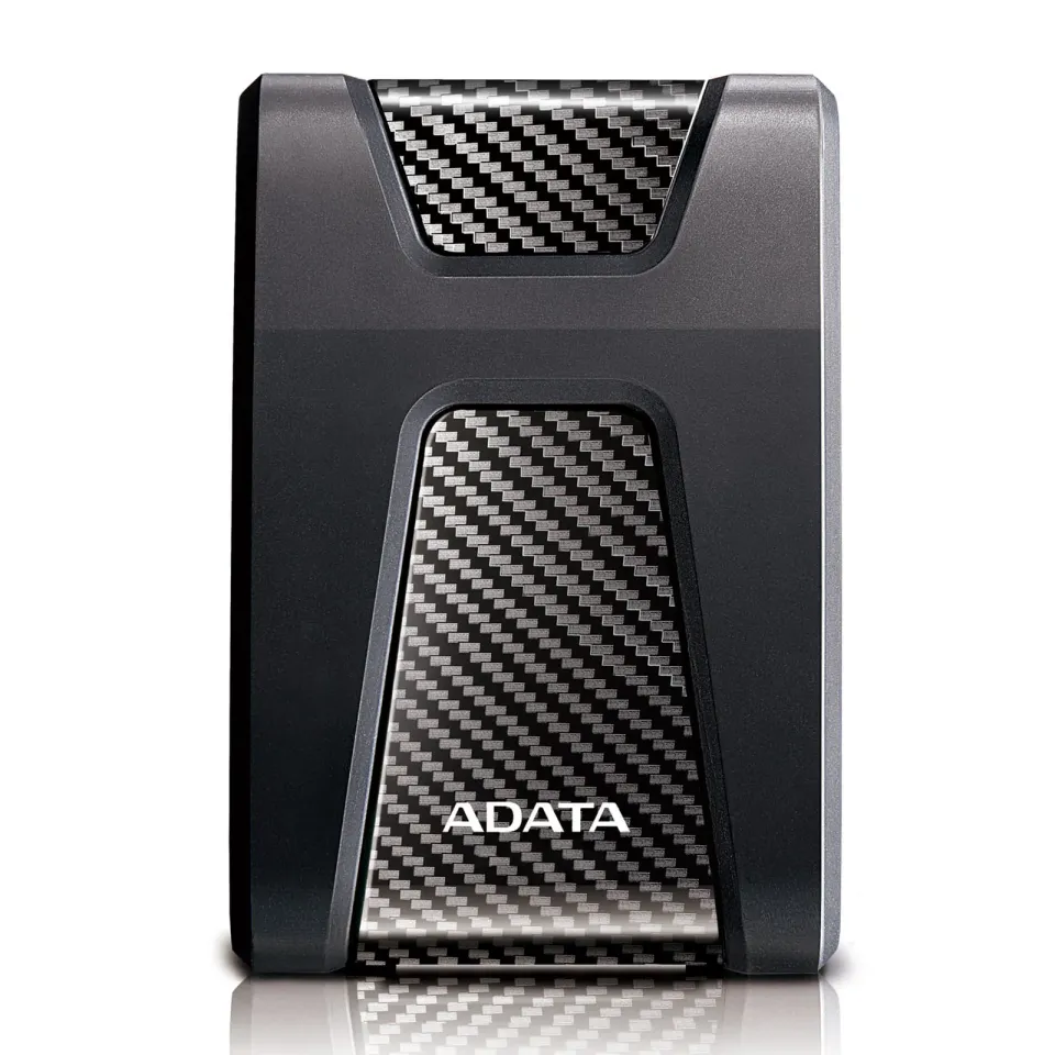 ADATA Externí HDD 4TB 2,5" USB 3.1 DashDrive Durable HD650, černý (gumový, nárazu odolný)