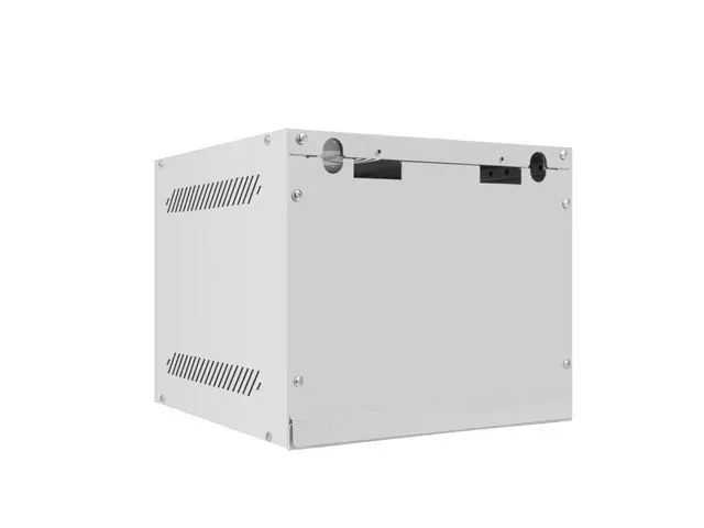 LANBERG RACKOVÁ SKŘÍŇ 10" NÁSTĚNNÁ 4U/280X310 PRO VLASTNÍ MONTÁŽ S KOVOVÝMI DVEŘMI ŠEDÁ -FLAT PACK