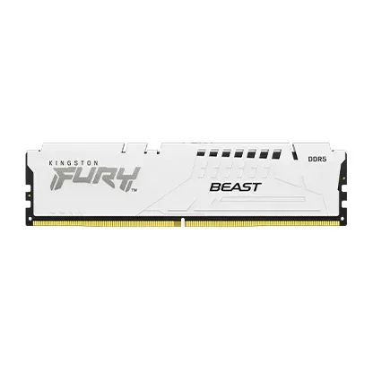 KINGSTON 64GB 5600MT/s DDR5 CL36 DIMM (Kit of 2) FURY Beast White EXPO