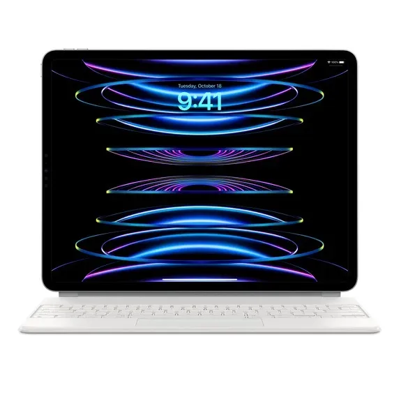 Magic Keyboard for 13" iPad Air (M2) -UA-White