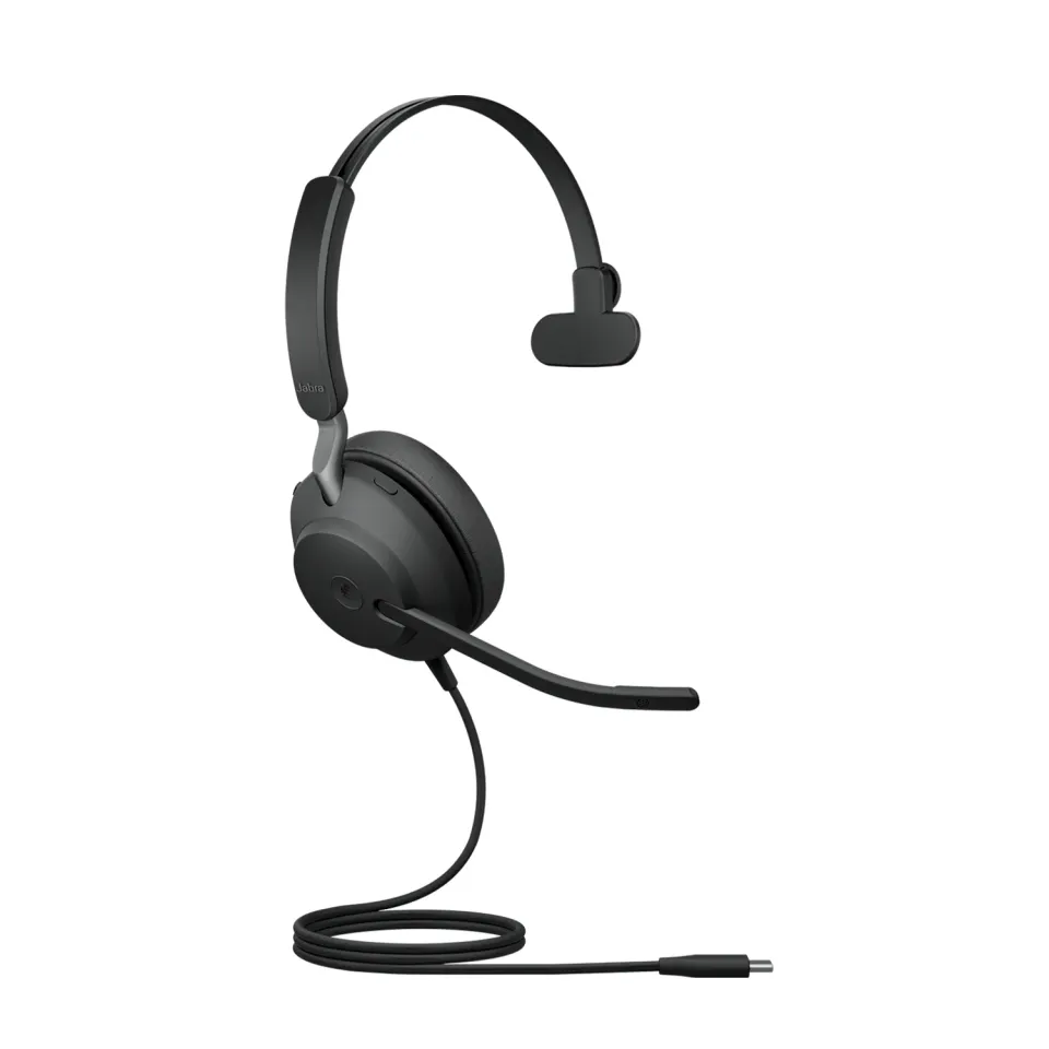 Jabra Evolve2 40 SE, USB C/A, MS Mono