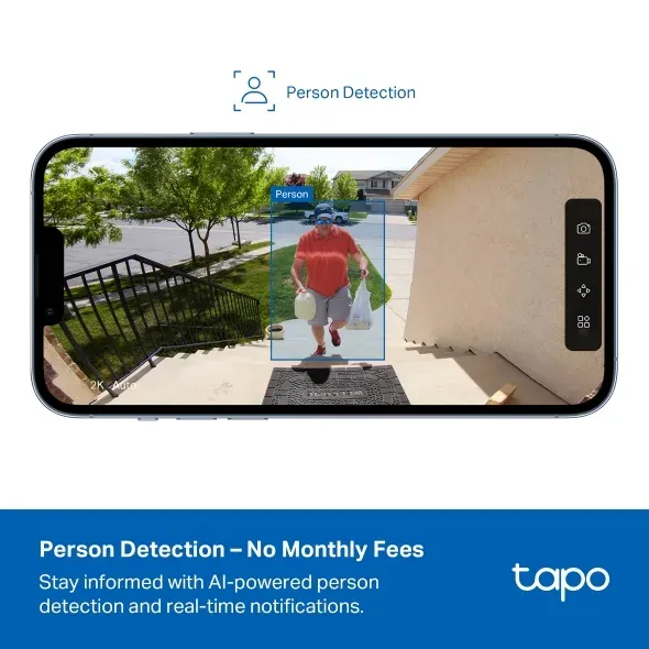 TP-Link Tapo C400 chytrá venkovní bezpečnostní kamera s bateriovým napájením