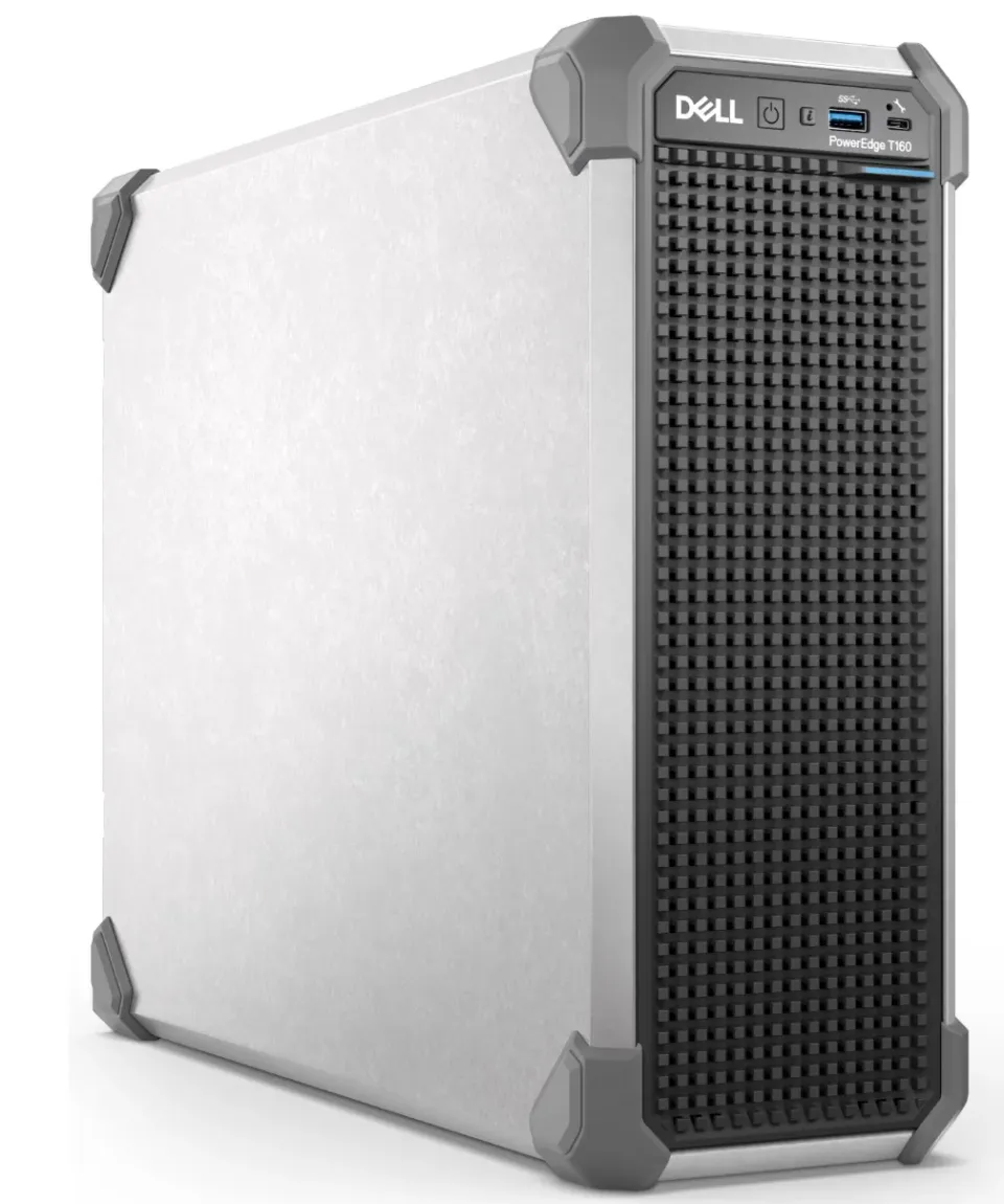 Dell Server PowerEdge T160 6315P/32G/1x2T SATA/3x3.5"+ 2x2.5"/H355/2xGLAN/300W/3NBD