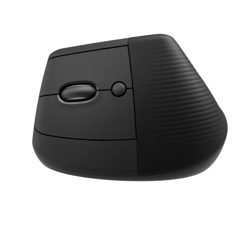 Logitech Lift Vertical Ergonomic Mouse - Grafitová pro LEVÁKY, 400-4000dpi, 6 tl